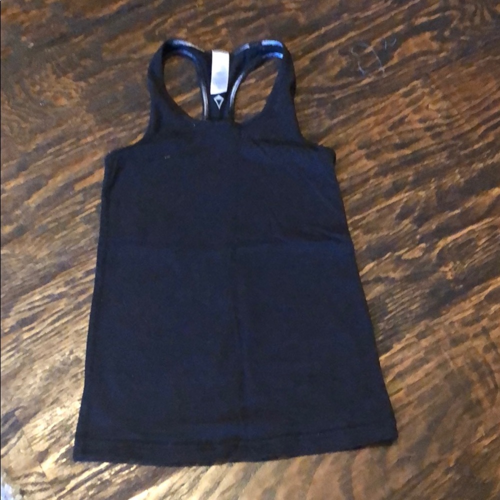 Black tank top